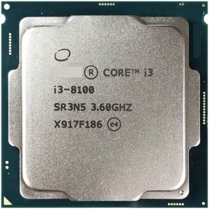 Intel Core i3-8100 (1 year warranty)